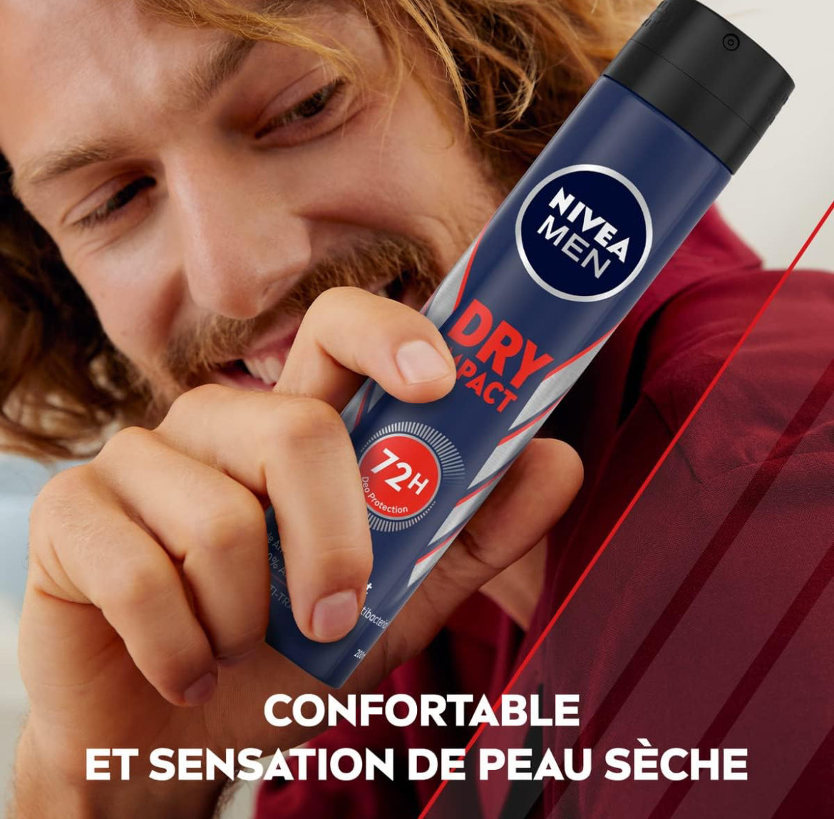 Nivea Men Déodorant Spray Dry Impact Efficace 72 H Anti-Transpirant Spray