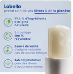 Labello Original Baume À Lèvres Enrichi En Huiles Naturelles Et À La Texture Onctueuse Soin Des Lèvres Hydratation Longue Durée Pendant 24H