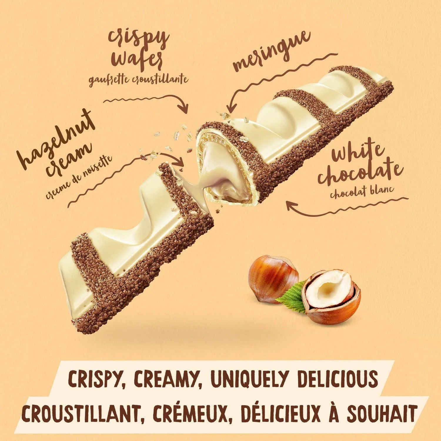 Kinder Bueno White Chocolat Blanc 39G