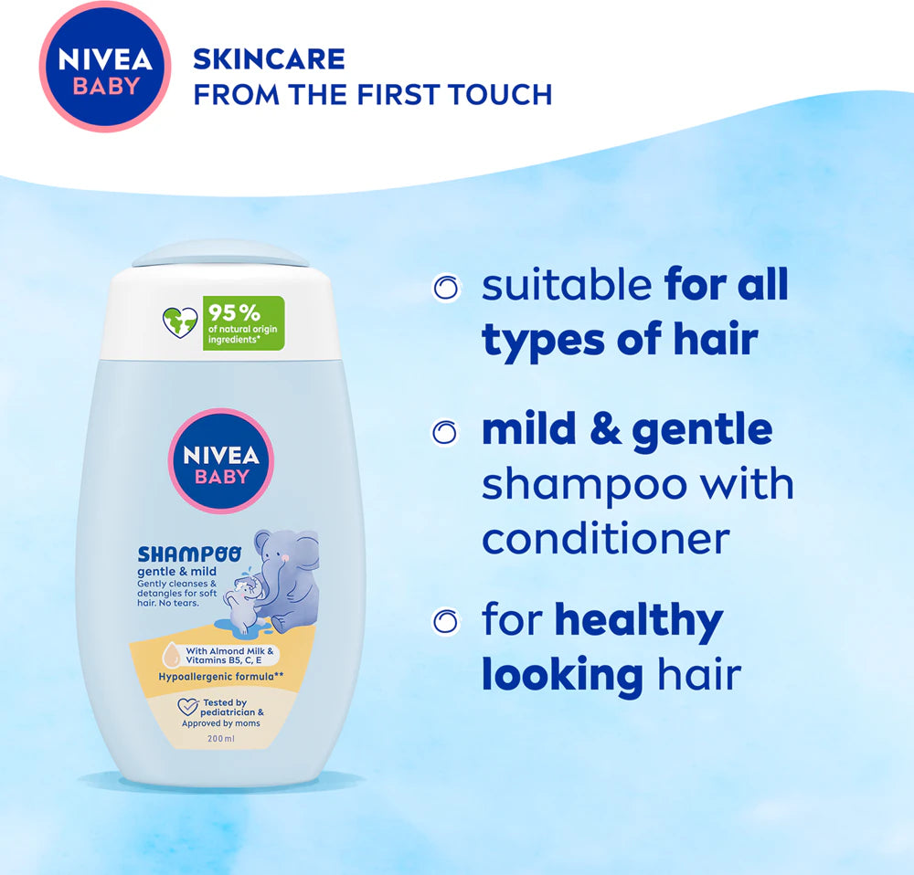 Nivea Baby Shampoing Doux Pour Enfant Gentle And Mild