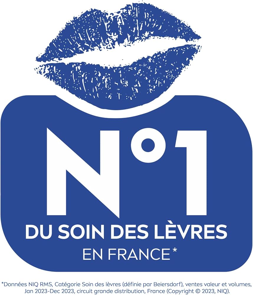 Labello Original Baume À Lèvres Enrichi En Huiles Naturelles Et À La Texture Onctueuse Soin Des Lèvres Hydratation Longue Durée Pendant 24H