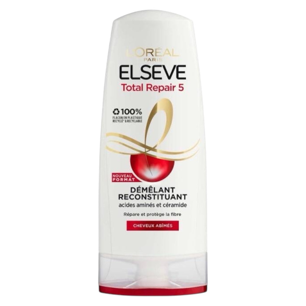 Elseve Total Repair 5 Shampooing Démêlant Et Reconstituant Pour Cheveux Abîmé