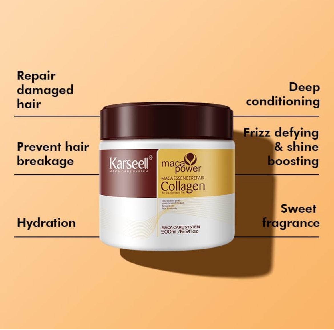 Karseell L'Huile D'Argan Masque Cheveux