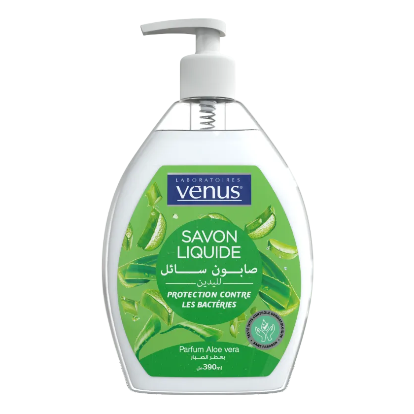 Venus Savon Liquide Protection Contre Les Bactéries Aloe Vera