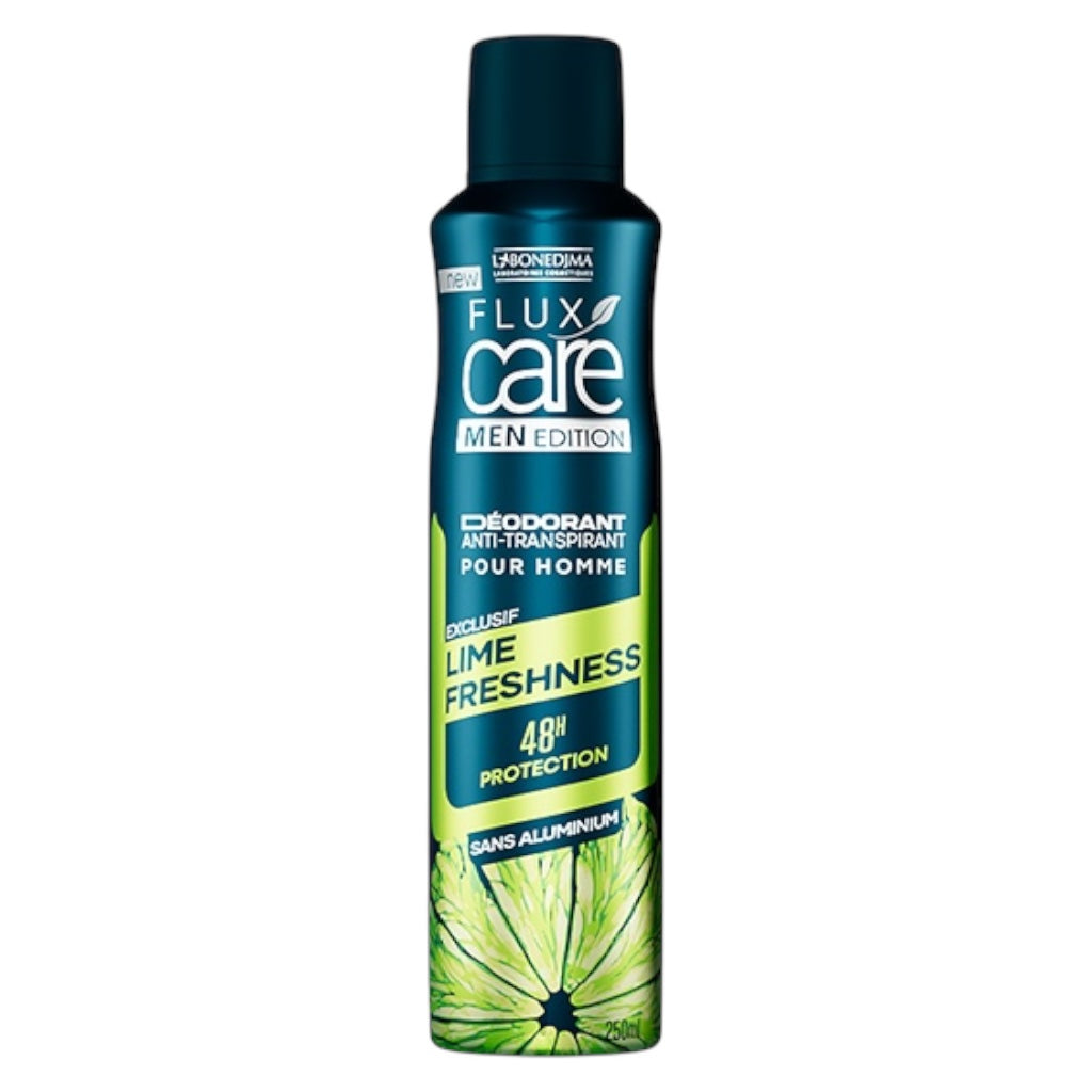 Flux Care Men Edition Déodorant Anti-Transpirant Lime Freshness 48H Protection