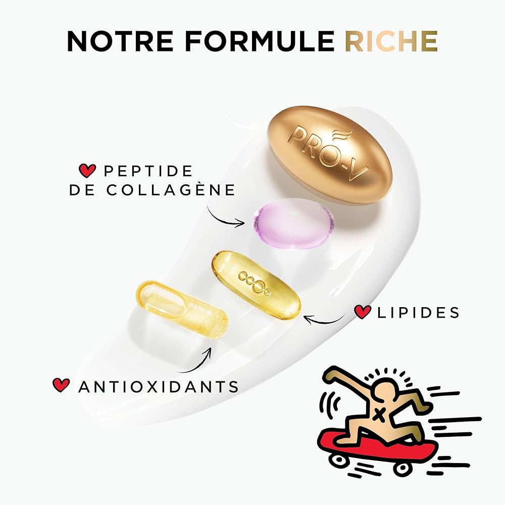 Pantene Pro-V X Keith Haring Art Collection Repair & Protect Après-Shampoing 3 Minute Miracle