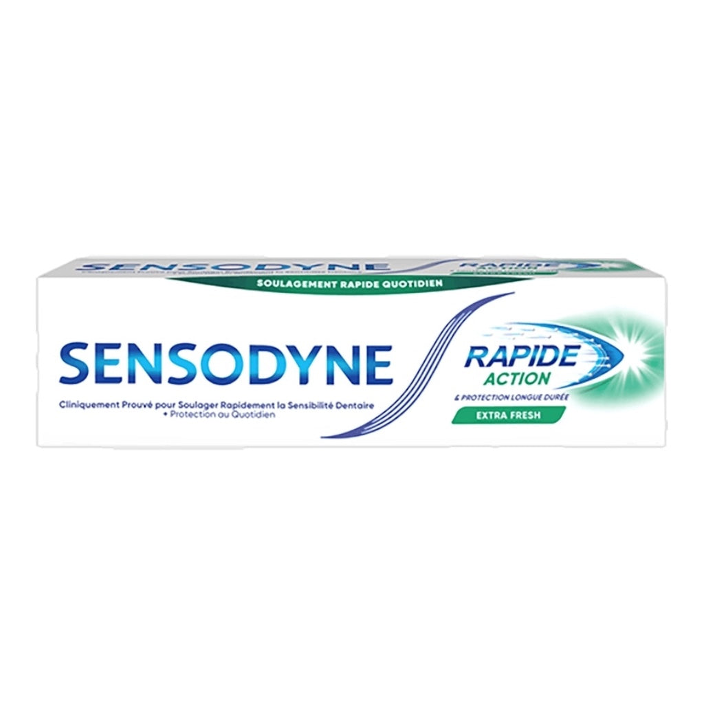 Sensodyne Dentifrice Rapide Action Extra Fresh