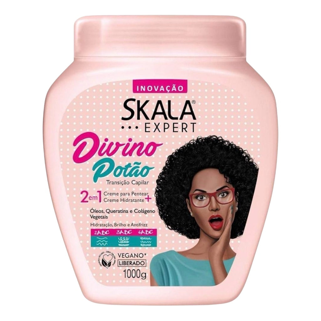 Skala Expert Divino Potão – Crème 2 En 1 Nutrition & Définition