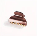 1Pc Pince À Cheveux Vintage En Couleur Unie Pince À Cheveux Élégante Pour Attacher Les Cheveux Pour Femmes Et Filles
