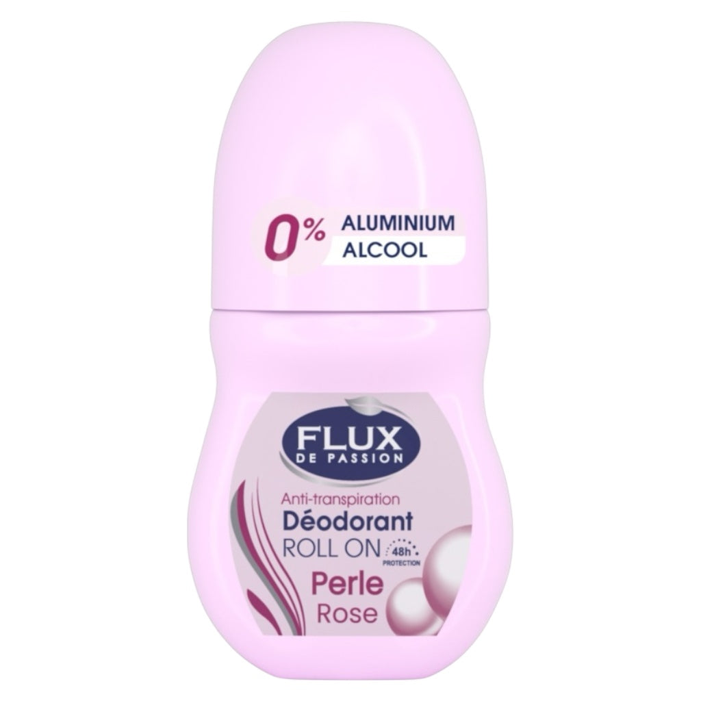 Flux De Passion Anti-Déodorant Roll On 48H Perle Rose