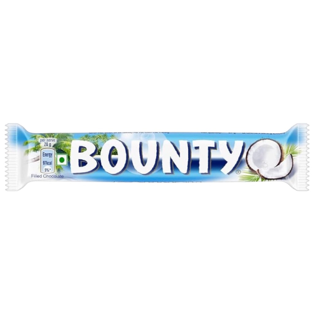 Bounty Barre Chocolatée Remplis De Noix De Coco Noix De Coco Douce Et Délicate Au Milieu 2X28.5G