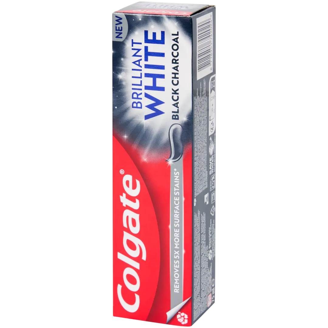 Colgate Dentifrice Advanced White Charcoal Whiter Teet In 14 Days
