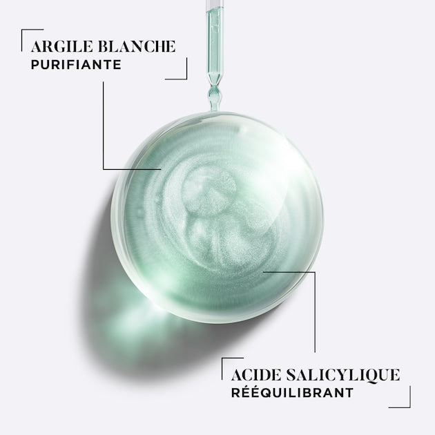 Dessange Shampoing Douce Argile Régulateur Enrichi À L'Acide Salicylique Et Argile Blanche