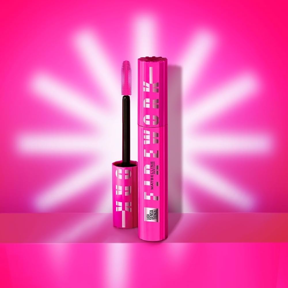 Maybelline New York Mascara Waterproof Volume & Définition Effet Cils Déployés 360° Tenue 24H