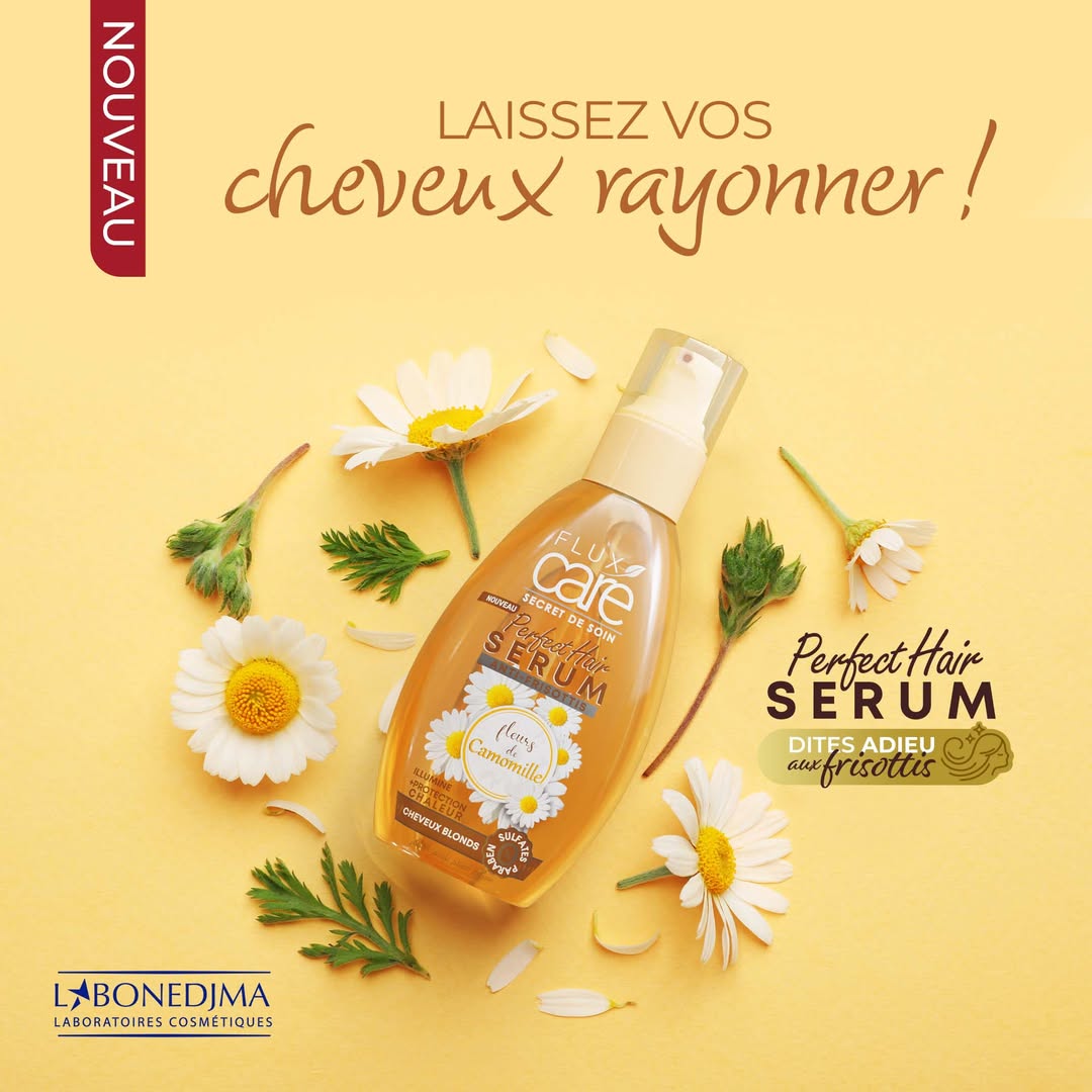 Flux Care Secret De Soin Sérum Anti-Frisottis Camomille