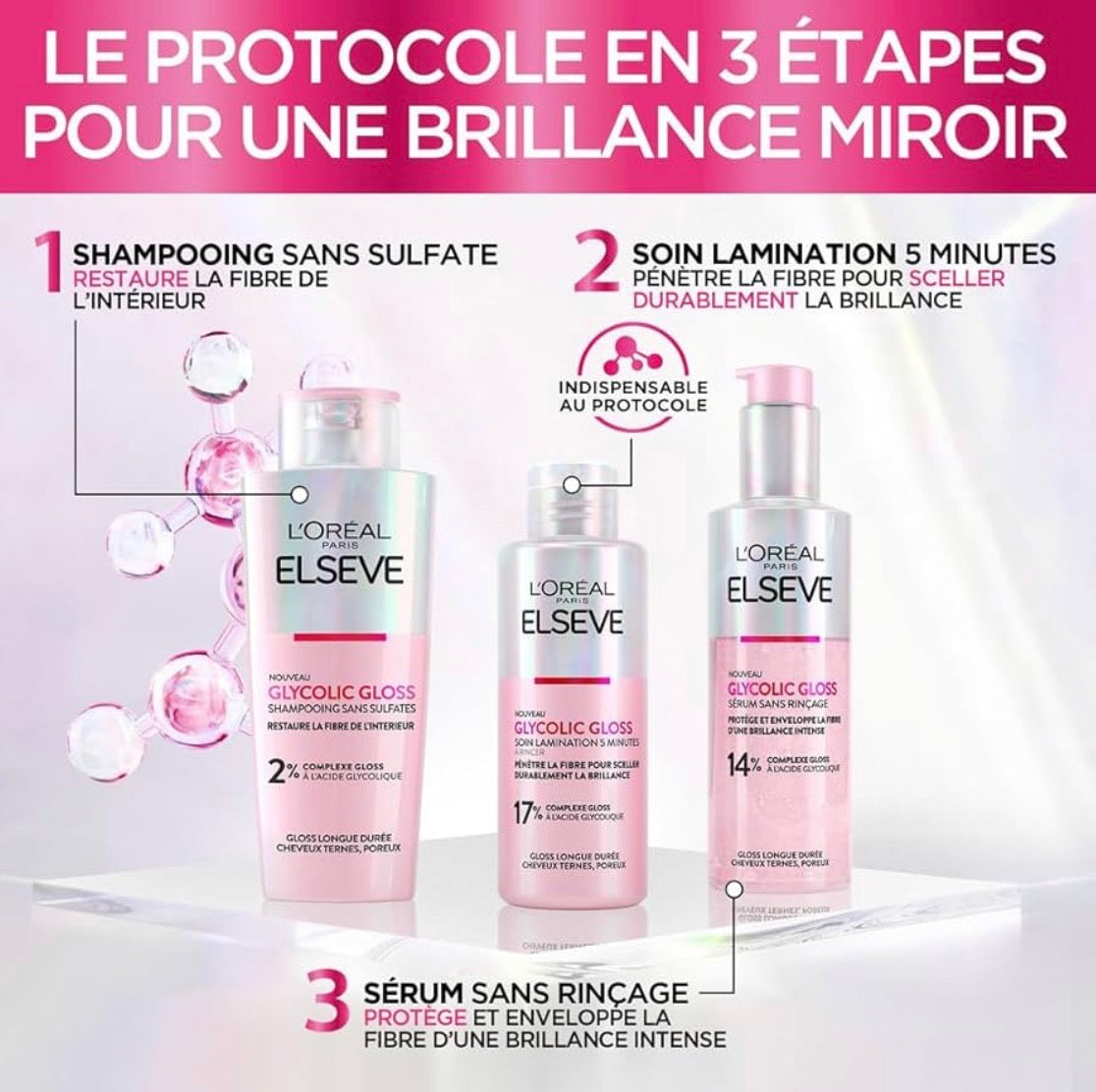 L'Oréal Paris Elseve/Elvive Glycolic Gloss Sérum Sans Rinçage