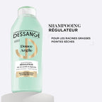 Dessange Shampoing Douce Argile Régulateur Enrichi À L'Acide Salicylique Et Argile Blanche