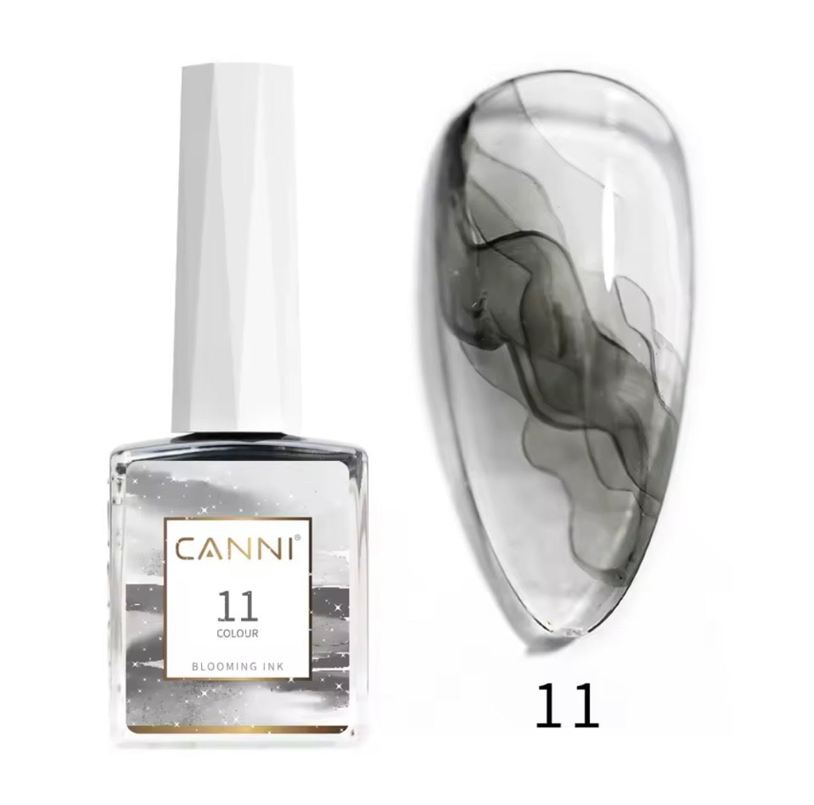 Canni Blooming Sans Hema Sans Tpo Gel Effet Marbré Aquarelle