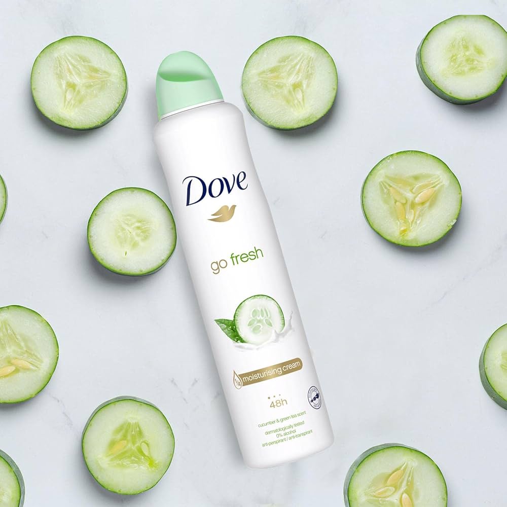 Dove Déodorant Spray Go Fresh Concombre & Thé Vert