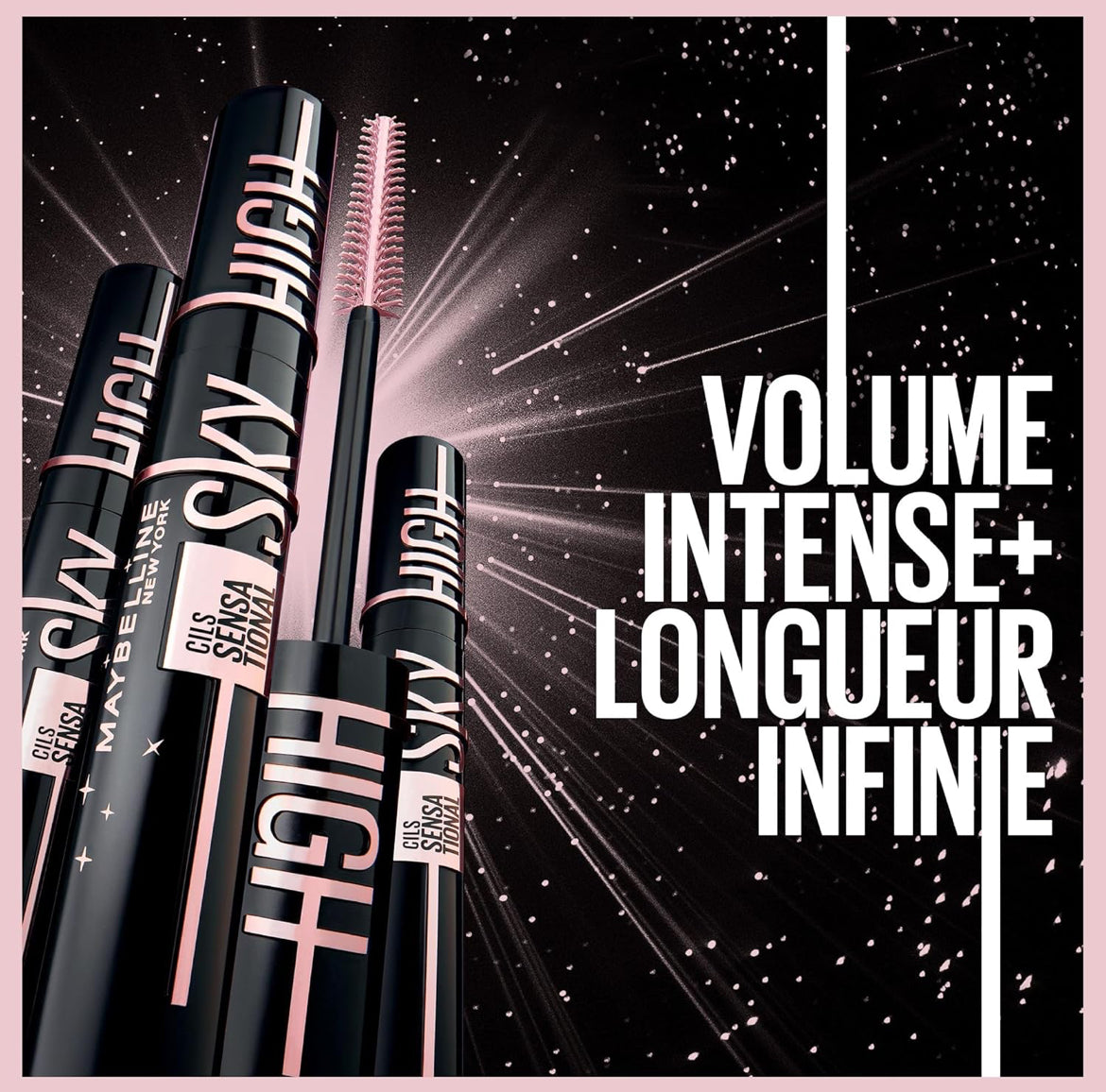 Maybelline New-York Mascara Volume & Longueur Sky High Cosmic Black