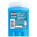 Mennen Ice Fresh Deodorant Homme 24H Stick Large Sans Alcool Anti Traces