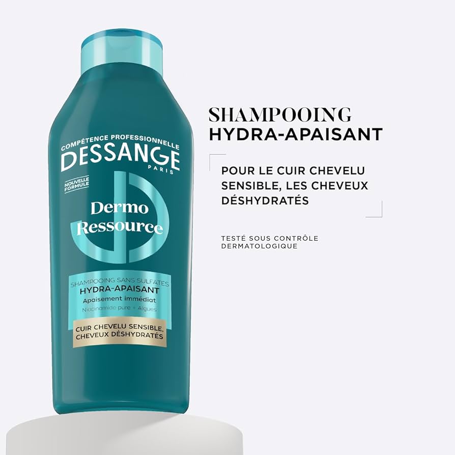 Dessange Shampooing Hydra-Apaisant Sans Sulfates