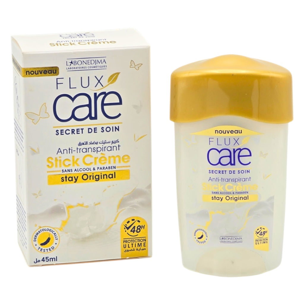 Flux Care Déodorant Anti-Transpirant Stick Creme Stay Fresh Original