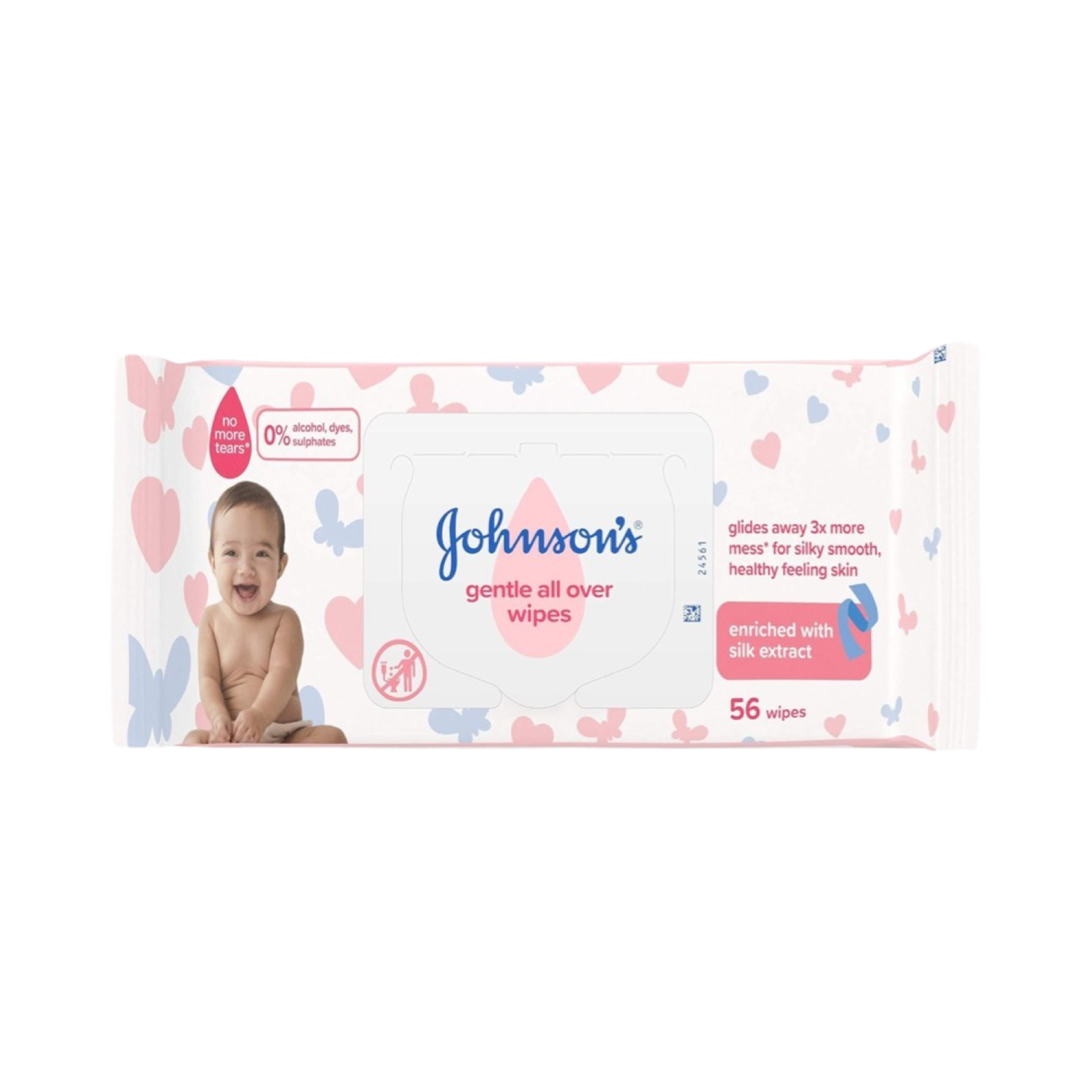 Johnson'S Baby Lingettes Douces Pour Bébé 72 Lingettes
