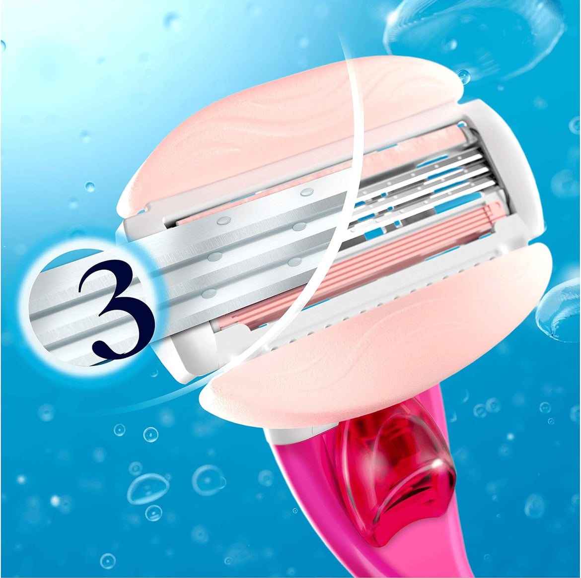 Gillette Venus Lames De Rasoir Comfortglide 3 Couches Lame Recharge 1 Pièce