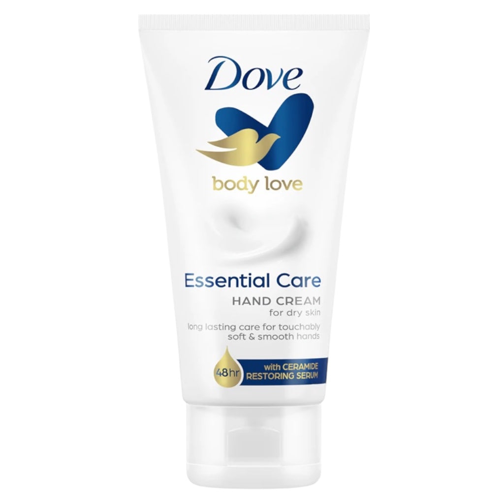 Dove Body Care Essential Care Crème Mains Pour Peaux Sèches