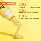 Garnier Soin Yeux Booster D'Éclat 4% Vitamine C Niacinamide Caféine Et Poudre De Banane 15 Ml