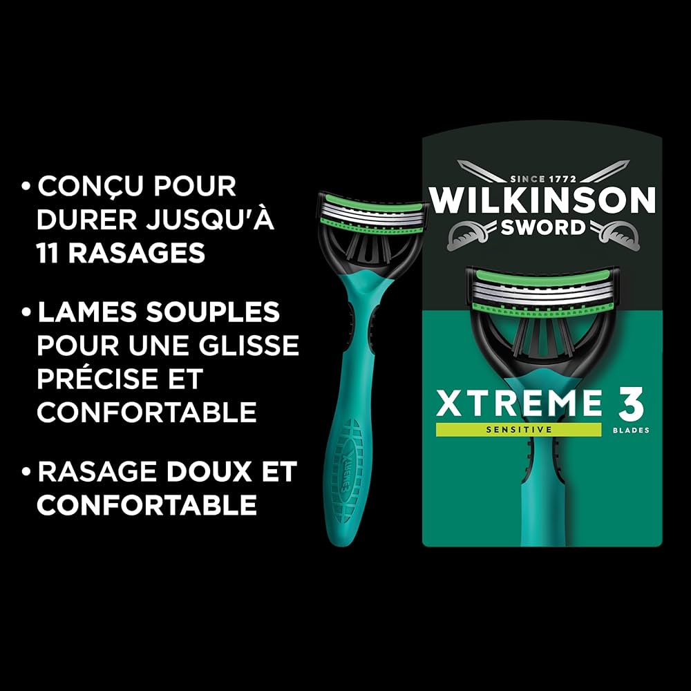 Wilkinson Rasoirs Flexible Confort Sensitive Wtreme 3