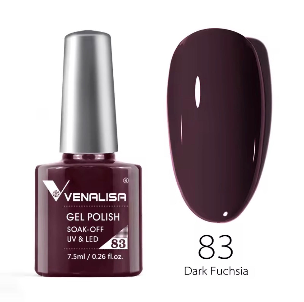 Venalisa Vip2 60 Couleurs Uv Gel Vernis À Ongles Semi-Permanent 1Pc