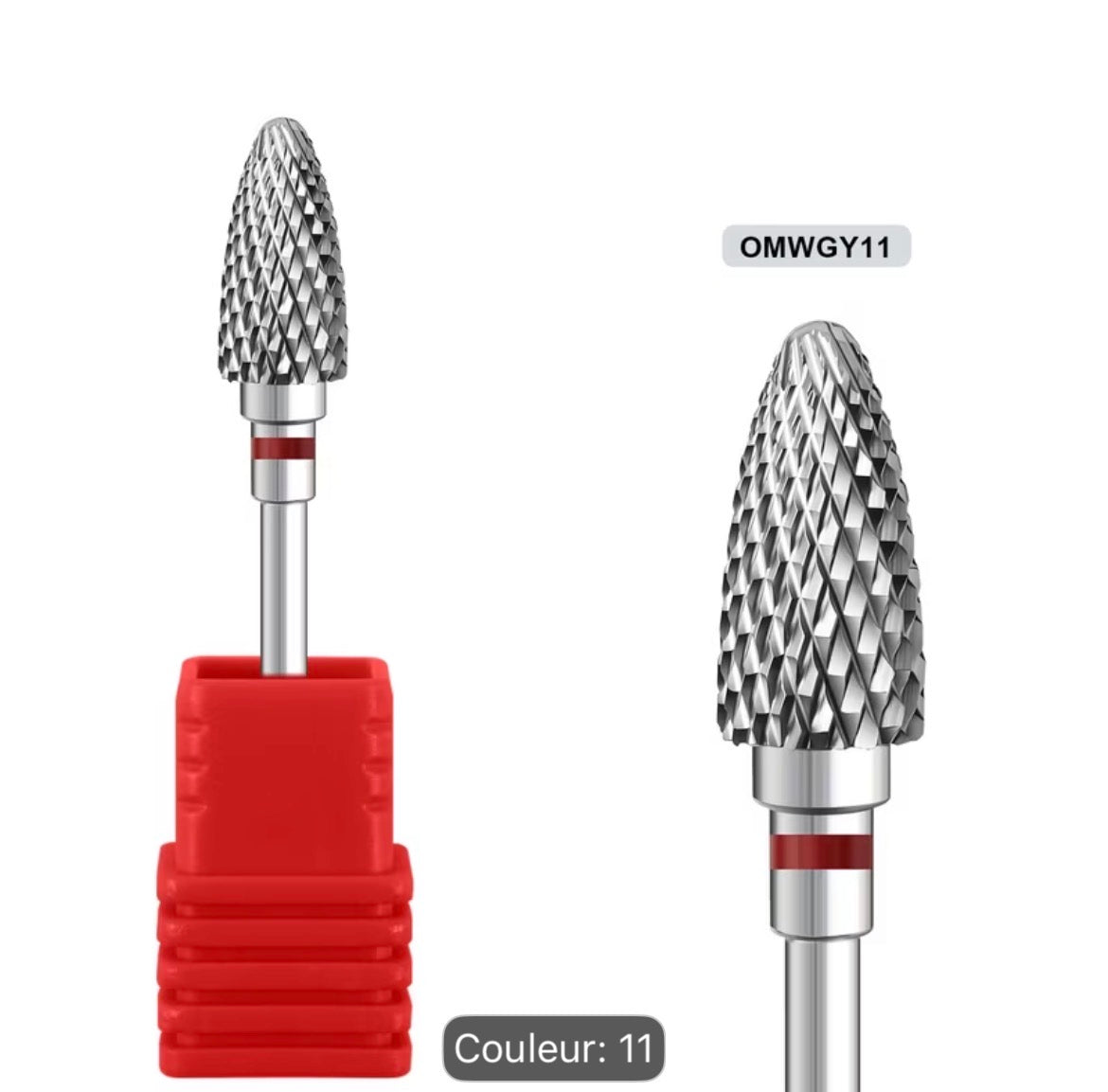 Forets À Ongles En Céramique Fraise Pour Manucure Limes À Ongles Électriques Élimine Les Cuticules