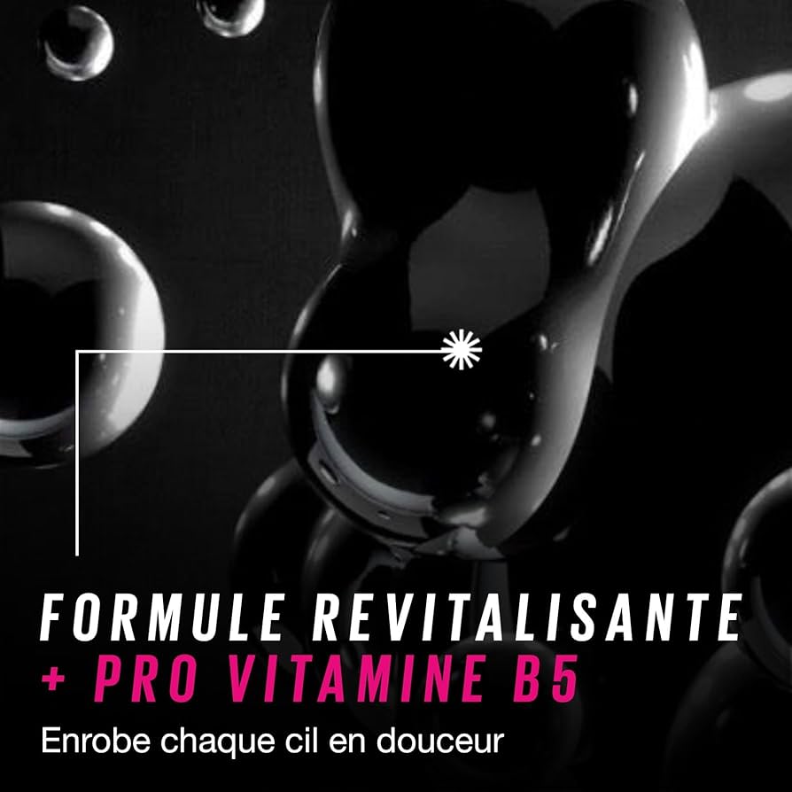 ماسكارا مايبيلين نيويورك فوليوم آند ديفينيشن، تأثير رموش مروحية 360 درجة، تدوم 24 ساعة، خالية من التكتلات، لون أسود فاحم ساحر