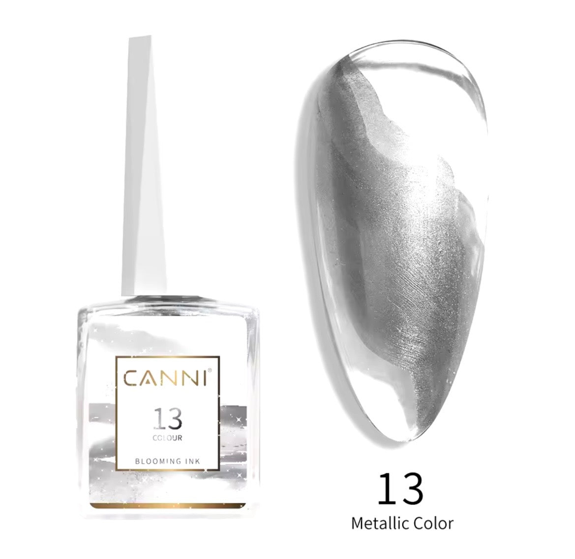 Canni Blooming Sans Hema Sans Tpo Gel Effet Marbré Aquarelle