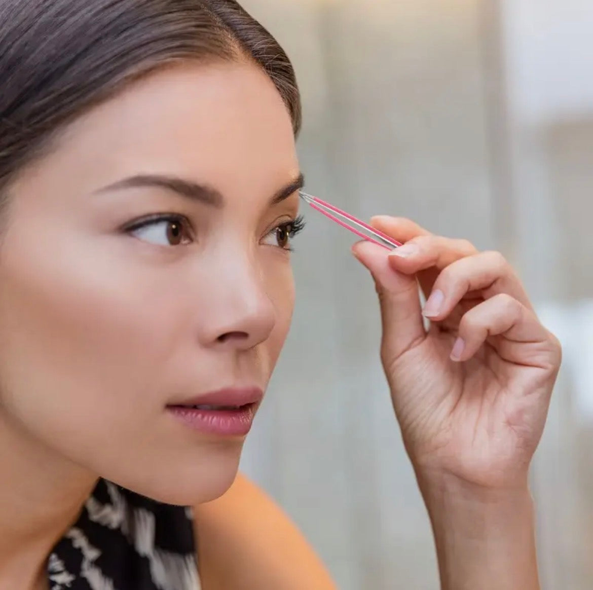 1Pc Pince À Épiler Sourcils En Acier Inoxydable