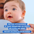 Mixa Bébé Eau Nettoyante Hydratante Sans Rincer Peaux Délicates Nourrissons