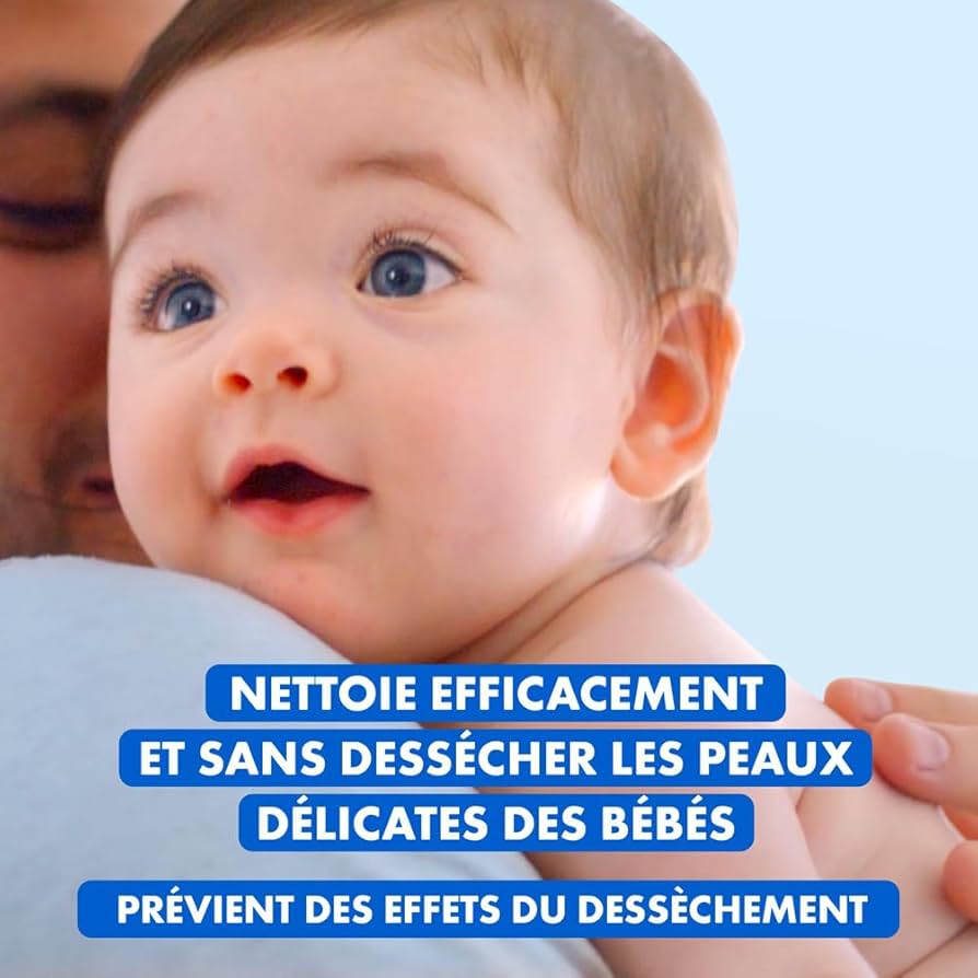 Mixa Bébé Eau Nettoyante Hydratante Sans Rincer Peaux Délicates Nourrissons