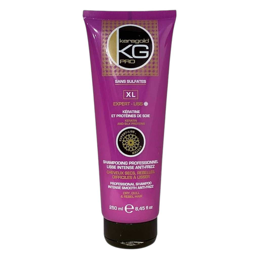 Kéragold Pro Shampoing Sans Sulfates Xl Kératine Et Protéines De Soie