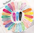 Épingles À Cheveux Colorées Pinces À Cheveux En Forme De Goutte D'Eau 3Pcs