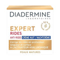 Diadermine Crème Visage Nuit Anti-Rides Double Action A L'Activateur Hyaluronique