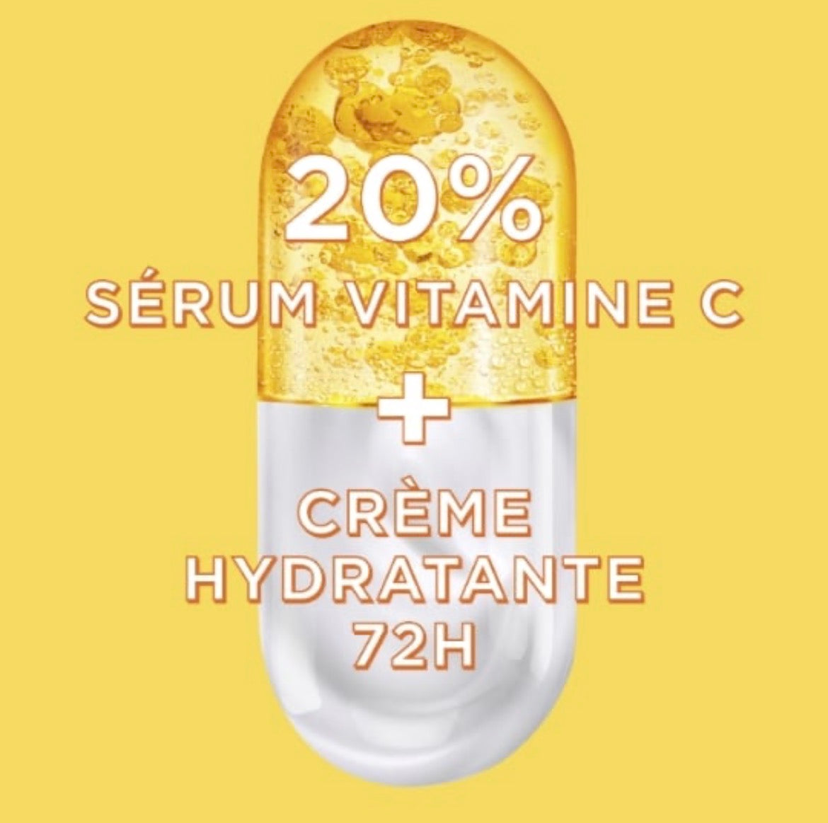 Garnier Sérum Visage 2 En 1 Vitamine C Booster D'Eclat
