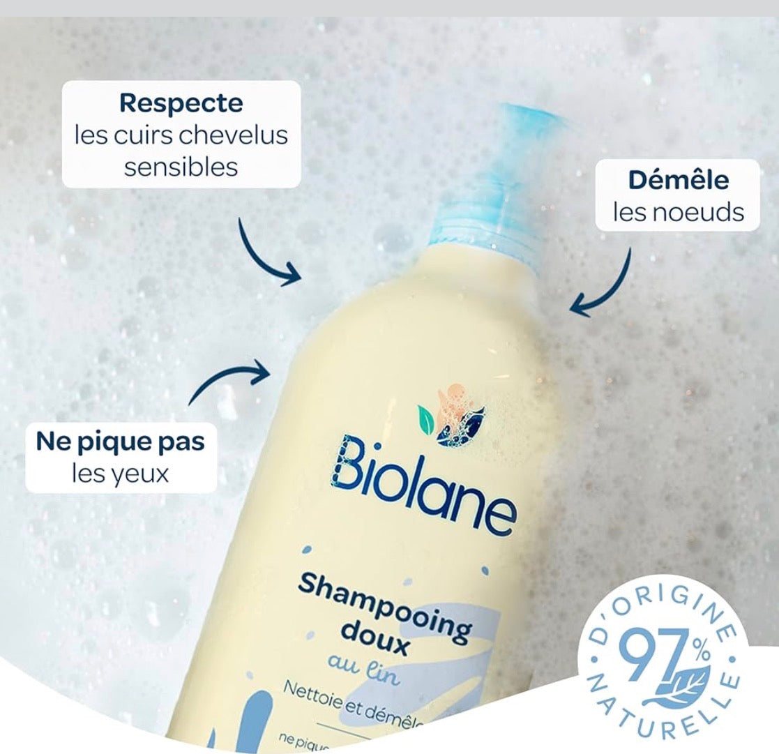 Biolane Shampoing Doux Bébé Dès La Naissance