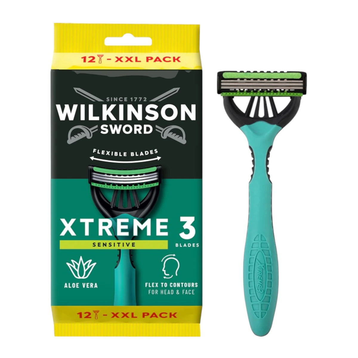 Wilkinson Rasoirs Flexible Confort Sensitive Wtreme 3