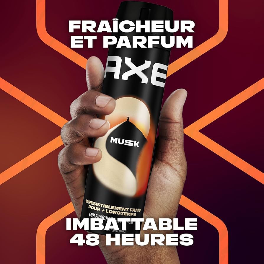 Axe Supreme Men'S Deodorant Spray Musk 48H Freshness & Perfume