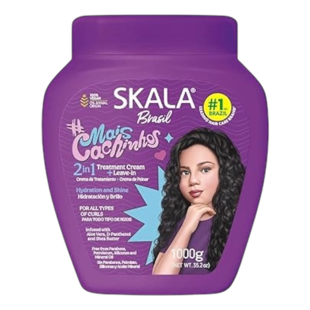 Skala Brasil #Mais Cachinhos 2En1 Crème De Soin Et Crème Coiffante