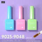 Canni Vernis À Ongles Cc2 Gel Semi-Permanent 24 Couleurs Soak Off Color Uv & Led Gel Polish