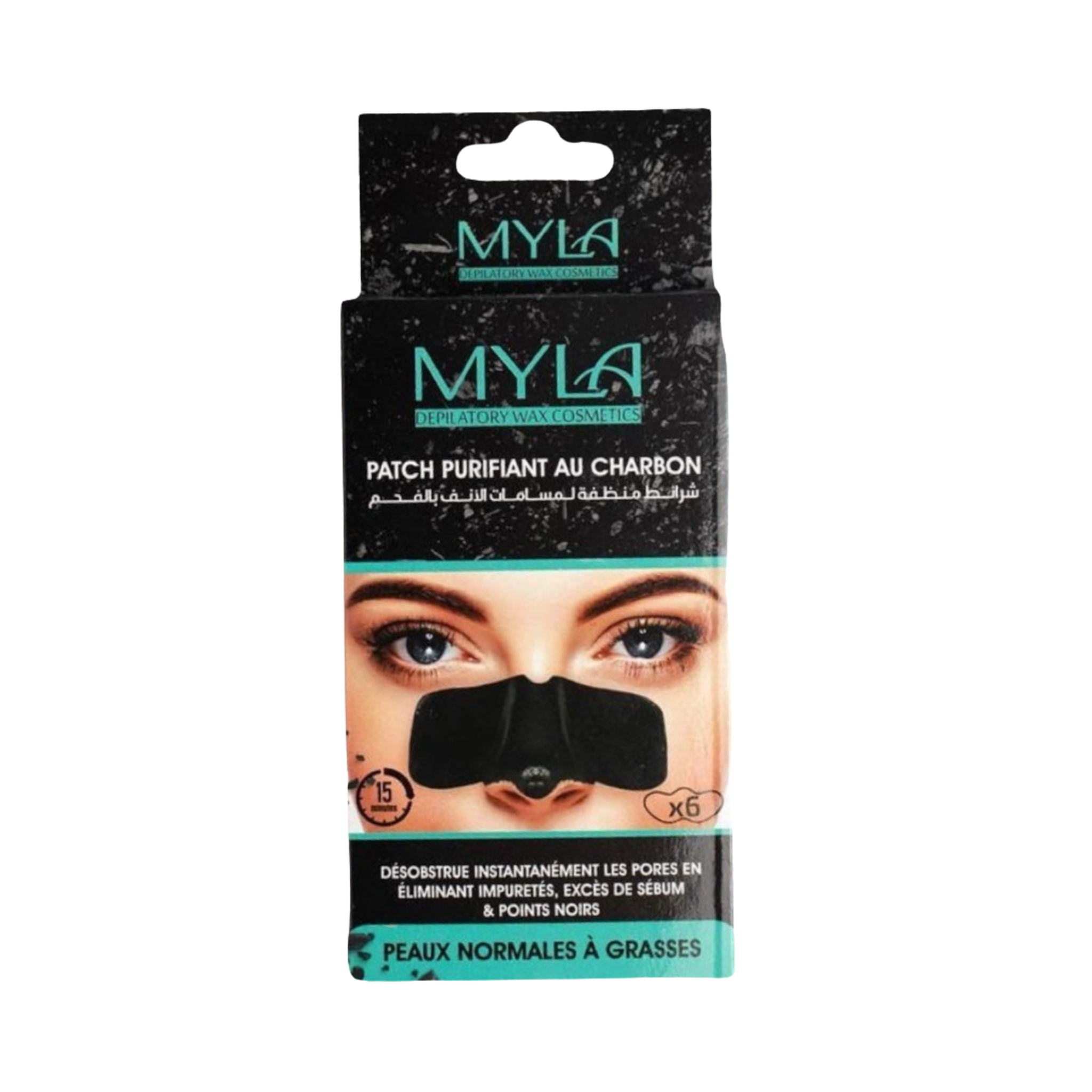 Myla Patchs Purifiant Au Charbon Pour Peaux Normales À Grasses 6 Patchs