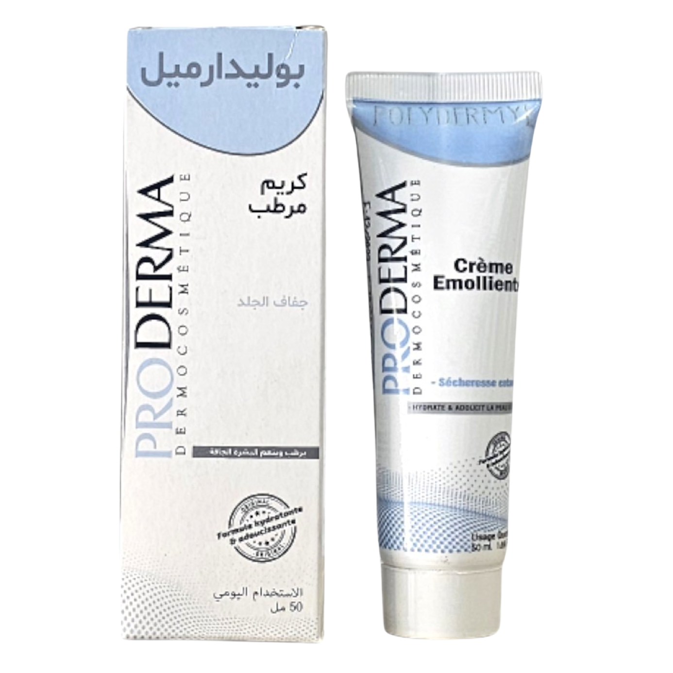 Proderma Crème Émolliente Hydratante Peaux Sèches Et Sensibles